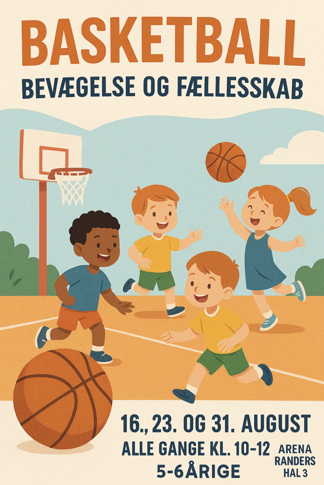 Basketball bevægelse og fællesskab et forløb for 5-6årige