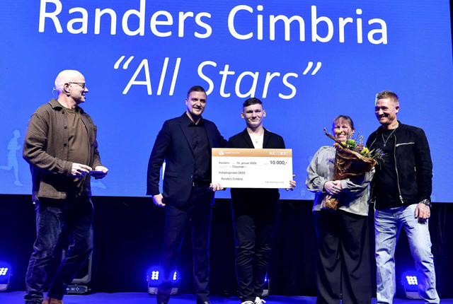 Randers Cimbria hædret med to priser ved Sportsfejring 2025